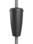 green basics rain catcher 35ltr living black
